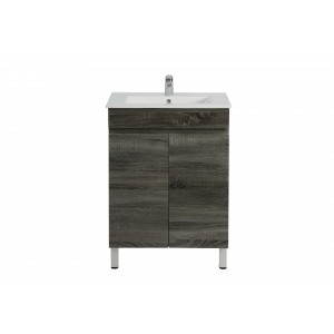 Berge Dark Grey 600 Cabinet Only